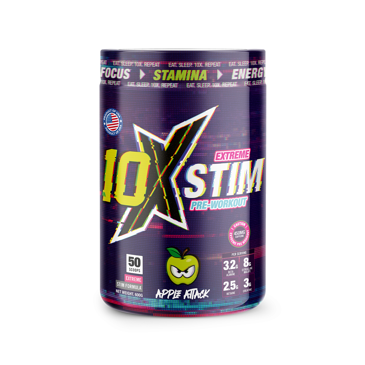 10X Athletic STIM 600g - 10X018