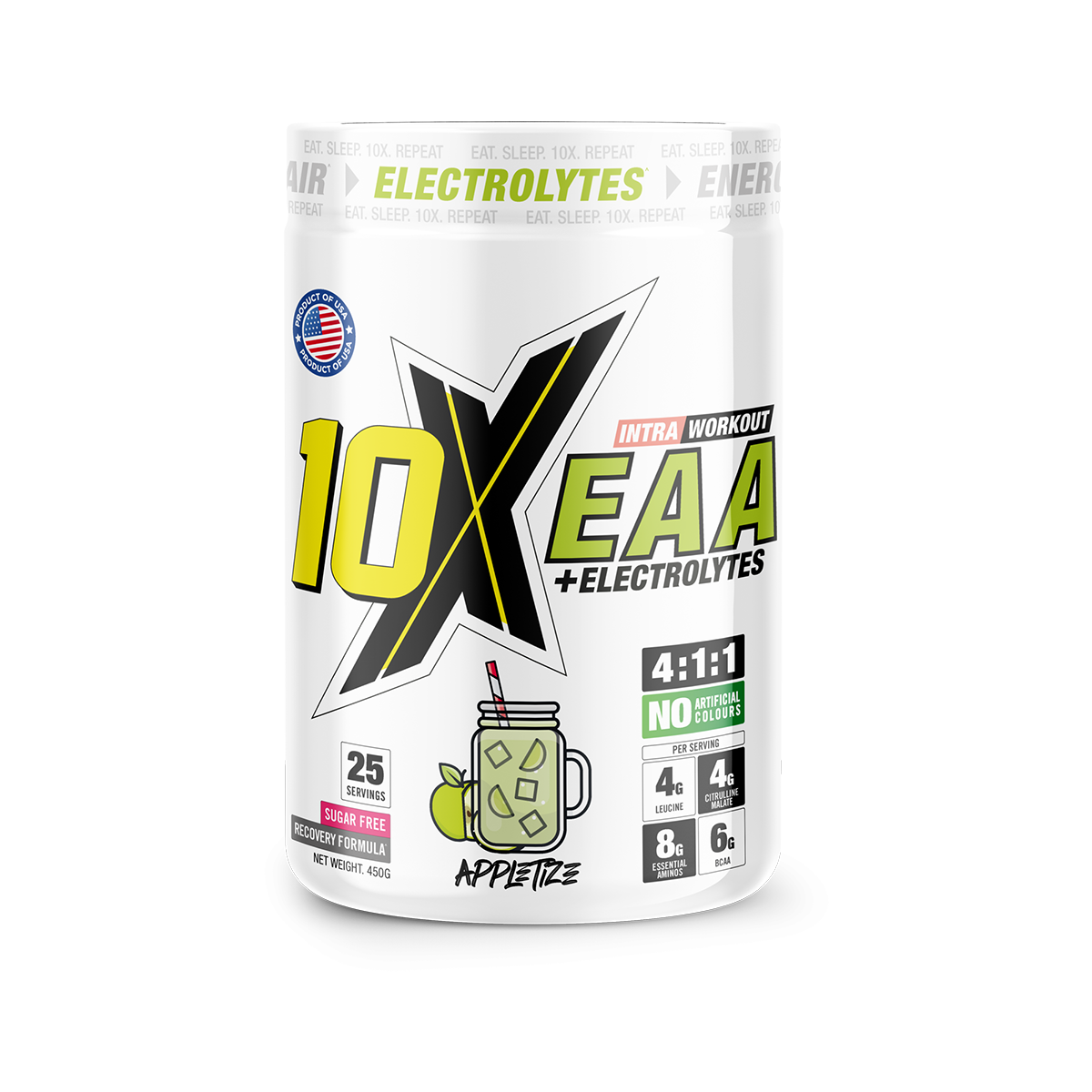 10X Athletic EAA 450g - 10X030