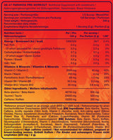 AK-47 Labs Pre-Workout Paranoia 240g Nutritionals Bargain Supps