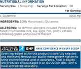 Applied Nutrition L-Glutamine 500g Nutritionals Bargain Supps