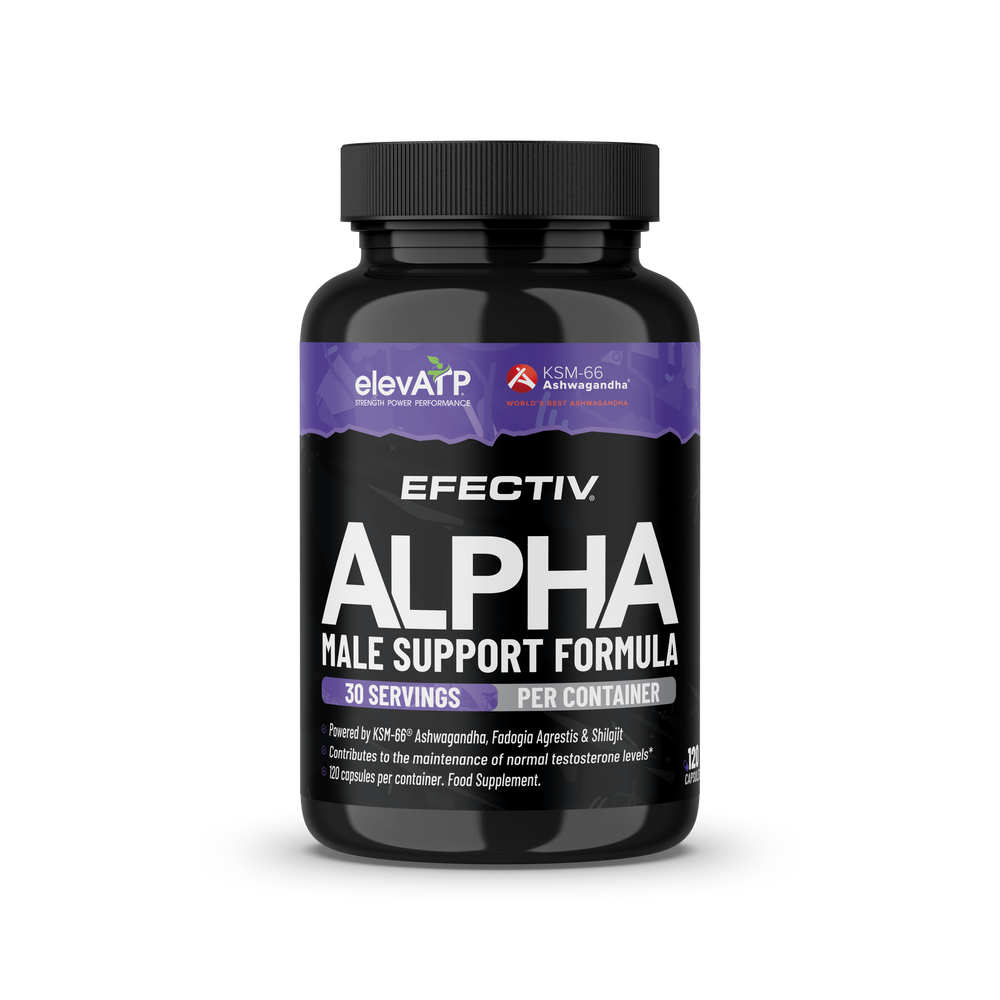 Efectiv Nutrition ALPHA Male Support 120Caps - EFE122